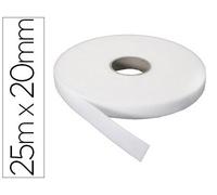 Cinta Velcro Adhesivo Sumo Didáctico Suave Rollo 25 Mx20 mm