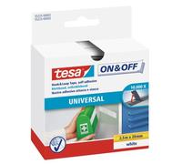 Cinta Velcro Tesa On&Off Rollo 2,5X20 Blanco