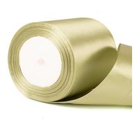 Cinta Verde Salvia de 22m x 10cm de Ancho, Cinta Verde Morandi de 10cm de Grosor para Coche de Boda, para Envolver Regalos, Bodas, Navidad, Cumpleaños, Regalos, Pasteles, Lazos para el Pelo, Ramo de