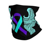 Cinta Y ala De Concientización sobre El Suicidio Mujer Hombre Snood Elástica Tubular Pañuelo Protección UV Bandana para Moto Deportes Invierno Senderismo