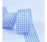 Cintas a cuadros de 5 yardas para bodas, Navidad, fiestas, regalos, manualidades, lazos para el cabello, tarjetas