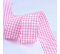 Cintas a cuadros de 5 yardas para bodas, Navidad, fiestas, regalos, manualidades, lazos para el cabello, tarjetas