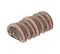 Cintas abrasivas, Cinturones de lijado, 10 Uds., varios tamaños, grano 40-1000, for pulido de madera y Metal(Girt1000-10pcs,765x25mm)