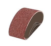 Cintas abrasivas, Correas de lijado de óxido de aluminio, grano 40-240 for lijadora y amoladora de banda, 610x100mm, 5 uds.(120 Grit)
