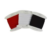 Cintas al sesgo de algodón liso de bella calidad - disponible en más de 20 colores - Bies de costura de algodón (Juego de 3 bies (5 metros cada uno), Set E)