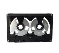 Cintas de casete 60 minutos alternativas 50 min cinta metálica en blanco tipo I sonido de calidad - Ideal para notas personales, canciones y entrevistas en reproductores portátiles 13 x 8 x 3 cm