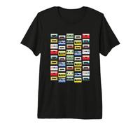 Cintas de Casete Mixtapes, Amante de la música Retro de los años 80 Camiseta Premium