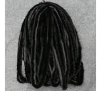 Cintas de Cinta de Piel de visón Real de 1 Metro, Accesorios de Costura para Ropa DIY, Tiras de Piel auténtica para Abrigo y Sombrero