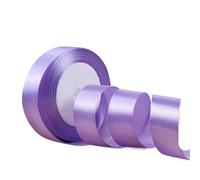 Cintas de satén for envolver regalos Navidad, Halloween, bodas, cumpleaños y fiestas para Embalaje en Caja(Purple,12mm)