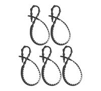 Cintas de soporte para árboles, corbatas flexibles de alto rendimiento, 5 sistemas de entrenamiento reutilizables, fijaciones ajustables para arbustos, vides y plantas, tiras fuertes para jardín