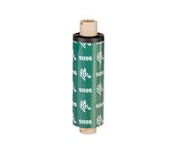 Cintas de transferencia térmica, Zebra, 5095, resina, 154 mm, 450 m, Salida, Negro