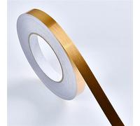 Cintas Decorativas, cenefas para Paredes de 164 pies, Autoadhesivas, para Techo y Puertas (Dorado, Ancho: 2 cm).