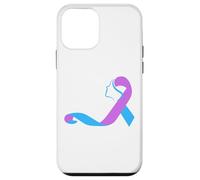 Cintas del Mes de la prevención de la concienciación de la Cinta de sobreviviente del Suicidio Carcasa para iPhone 12 Mini