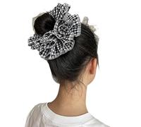 Cintas elásticas para el cabello en capas, con ribete de encaje, para mujer, coleta de caballo, para hacer el pelo de niña, lazos de tela antideslizante, lazos para el pelo en capas para cabello fino,