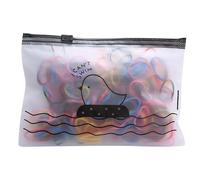 Cintas elásticas para el cabello fuertes y seguras para el cabello, bandas elásticas flexibles para varios peinados, para mujeres y niños, todos a juego