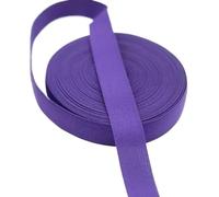 Cintas elásticas planas anchas, Banda elástica plana de nailon 20 mm, multicolor, longitudes múltiples(Dark Purple,20mm 1yard)