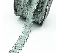 Cintas elásticas planas anchas, Cinta elástica for el pelo Multicolor, 2 yardas, 20mm, adorno de costura encaje, bricolaje(07)