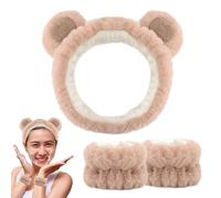 Cintas lindas para el baño, diadema de maquillaje, diadema para el cuidado facial, diadema de lavado para orejas de animales, diadema de spa , diadema de lavado facial