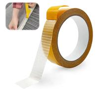 Cintas Moqueta Adhesiva, 10m×25mm Cinta Doble Cara Extrafuerte, Cinta de Montaje Doble Palo, Cinta de Montaje Multifuncional de Doble Cara Resistente, para Alfombras, Suelos, Pared, Fotos, Pósters