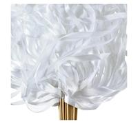 Cintas para bodas, Palitos De Cinta Multicolor Con Campanas 30-200 UDS(White,30PCS)
