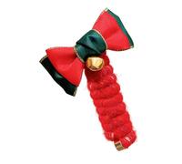Cintas para el pelo de Navidad, coleteros en, lazos elásticos para el pelo de vacaciones, soportes para cola de caballo sin daños, coleteros para el pelo festivos, lazos elásticos en