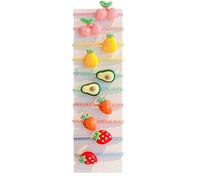 Cintas para el pelo de niños para niñas, 10 unidades, lindas diademas de dibujos animados, accesorios para el pelo pequeños y compactos para niñas, gomas de pelo de colores para niños