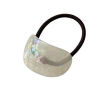 Cintas para el pelo para mujer, banda para el pelo, soporte para cola de caballo para mujer, accesorios de diseño portátil para salir de noche, uso diario, fiesta, citas, lazos para el cabello grueso