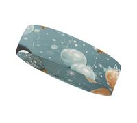 Cintas para el sudor con diseño de pingüino, globo y copo de nieve, diademas deportivas para hombres y mujeres, cintas para el sudor que absorben el sudor, ideales para entrenar, hacer ejercicio, teni