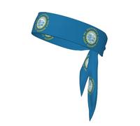 Cintas para la Cabeza Deportivas con Estampado de la Bandera de Dakota del Sur para Correr, Tenis, Gimnasio y Actividades al Aire Libre (Unisex)