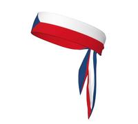 Cintas para la Cabeza Deportivas con Estampado de la Bandera de la República Checa, Unisex, para Correr, Tenis, Gimnasio y Actividades al Aire Libre.