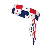 Cintas para la Cabeza Deportivas con Estampado de la Bandera de Panamá, Unisex, para Correr, Tenis, Gimnasio y Actividades al Aire Libre.