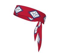 Cintas para la Cabeza Deportivas con Estampado de la Bandera del Estado de Arkansas para Correr, Tenis, Gimnasio y Actividades al Aire Libre (Unisex).