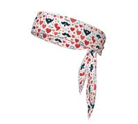 Cintas para la Cabeza Deportivas Unisex con Estampado Amor de papá para Correr, Tenis, Gimnasio y Actividades al Aire Libre.