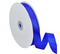 Cintas Para Manualidades - Rollo De Cintas Gruesas, Satén Liso De Doble Cara De 2 Cm, Rollo De Poliéster Grueso, Tira De Tela De 100 Yardas | Correas Decorativas Violetas Azules De Calidad Par