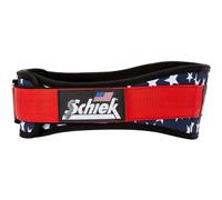 Cintur n de levantamiento de pesas Schiek Sports, modelo 2004, de nailon de 4 3/4"" - XS - Estrellas