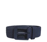 adidas unisex-adult Braided Stretch Belt, Collegiate Navy, Medium-Large
