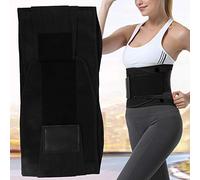 Cintura de protección deportiva ligera, conveniente portátil para proteger la cintura(black, L)