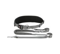 Cintura in vita con guinzaglio 75-120cm colore nero Trixie