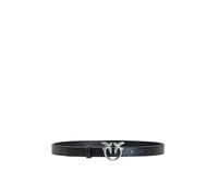 CINTURE Donna PINKO LOVE BERRY H3 100125 A0F1 Z99O BLACK/SILVER