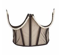 Cinturón abdominal adelgazar collar de perlas fuera de un pequeño chaleco cinturón de cintura pecho anillo de acero hueso de pescado adelgazar europeo y la cintura cubierta corpiño moldeando