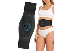 Cinturón Abdominal Estimulador Muscular - Dispositivo Escultante Recargable Eléctrico Portátil | Dispositivo de Gálibo Adelgazante Abdominal | Para Uso En Casa, Recuperación Después De Deportes,