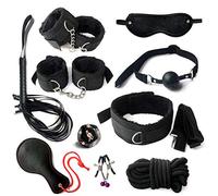 Cinturón Accesorios Juguetes Erótîcôṡ para Parejas Fitness B`D`S`M Juguetes êróticôs para adultôs Herramienta Masaje de Pack Hombres Juegôs Bǒǹdâgê Kît Ṣȅxô Pareja Placer 10pieces DN1229028