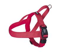 Nobby NORWEGER collar "Classic Preno" L: 50-64 cm + 42 cm, B: 25/35 mm rojo / rojo
