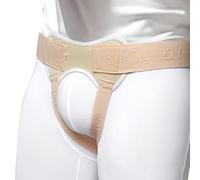 Cinturón Ajustable para Hernia Inguinal para Hombre y Mujer con 2 Almohadillas de Compresión, para Hernias Incisionales, Izquierdas o Derechas(Large)