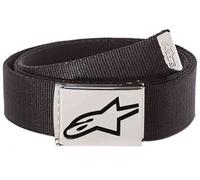 Cinturón Alpinestars Ageless Web Belt Unisex NEGRO/CHROME
