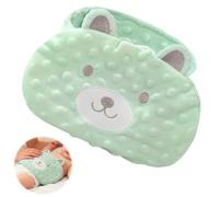 Cinturón AnticóLico para Bebé, Afenau 63x16cm Bolsa Semillas Colicos Bebe, Ajustable Cojín Antirreflujo Bebe para Aliviar Los Cólicos y Dolores de EstóMago(Verde)