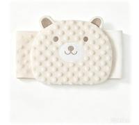 Cinturón Anticólico Para Bebé, Baby Warming Pack, Beige, Modelo de oso | Saco Termico de Semillas Bebe Ajustable, Colicos Bebe Aliviador de Gases y Cólicos para Recién Nacidos y Lactantes