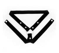 Cinturón auxiliar para hombre, cinturón de fijación de bloqueo de castidad para Bondage, anillo elástico para ropa interior Gay, cinturón de castidad en tres direcciones, negro