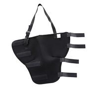 Cinturón auxiliar para perro, protector de articulaciones para perros, patas traseras izquierdas, color negro, talla L