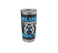 Cinturón azul: Siguiente paso para el campeonato! Vaso térmico de acero inoxidable de doble pared